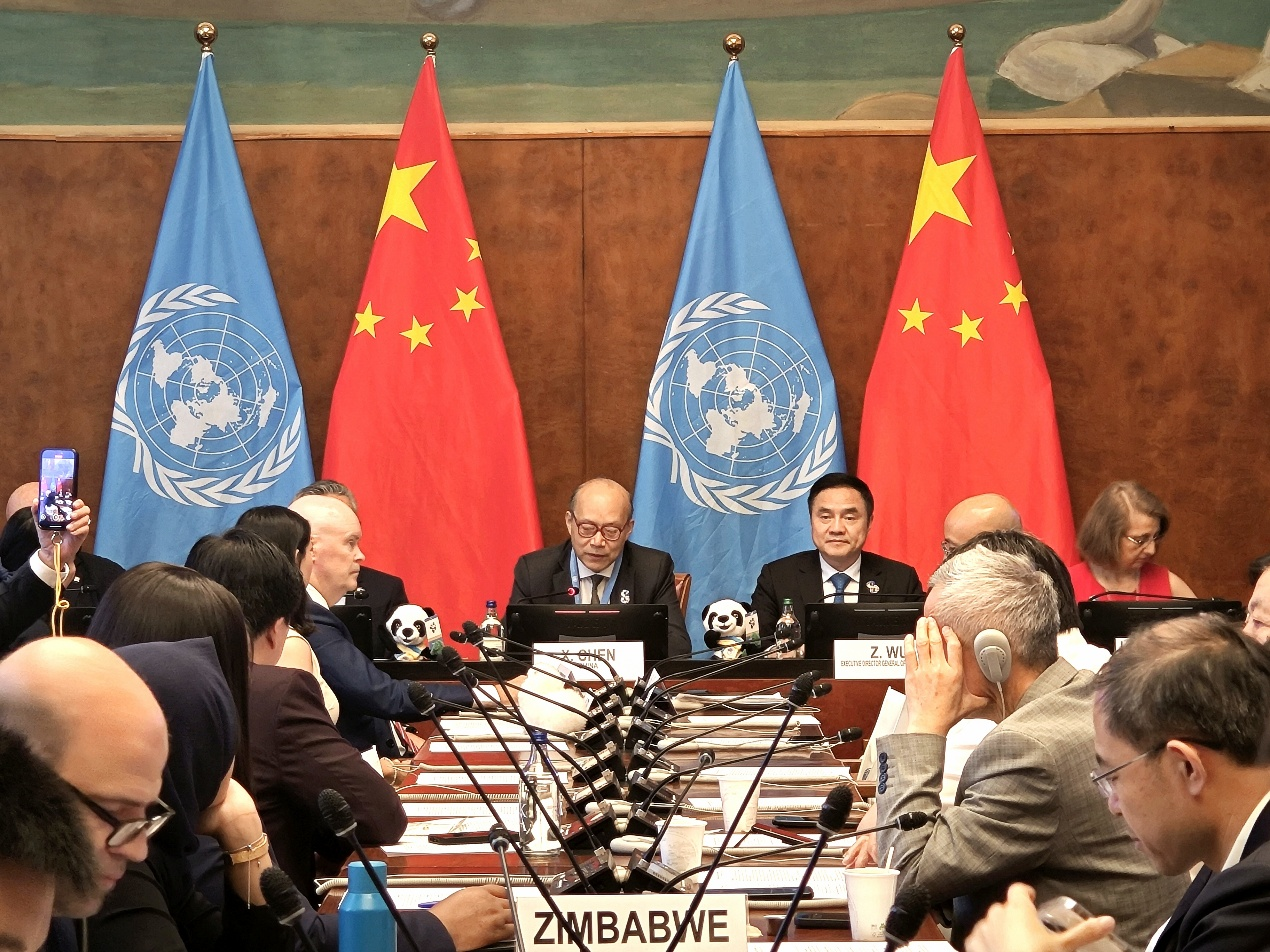 当地时间6月25日,中国常驻日内瓦代表团与中国国际进口博览局在瑞士日内瓦联合举办“助力2030年可持续发展议程—进博会在行动”全球发展倡议主题研讨会。中国常驻日内瓦代表团供图