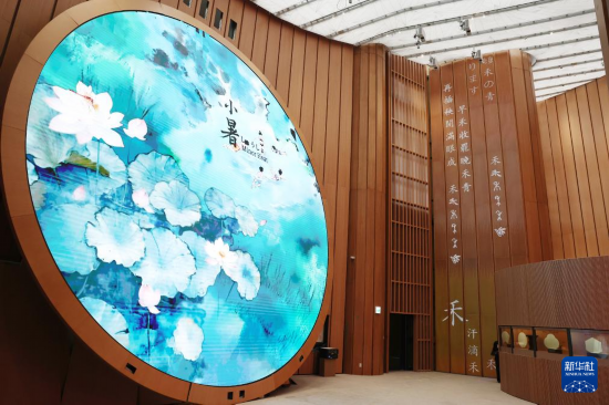  这是3月2日拍摄的日本大阪世博会中国馆内部。新华社记者 贾浩成 摄