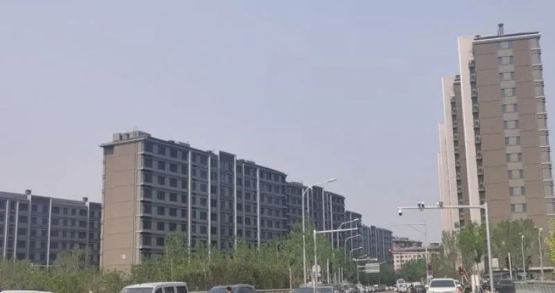 中海富华里项目实况。董红艳/摄