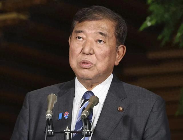 日本首相石破茂 资料图。图源:视觉中国