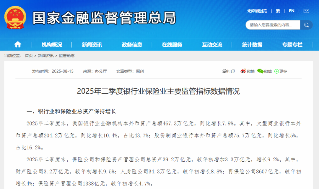 来源：国家金融监督管理总局官网