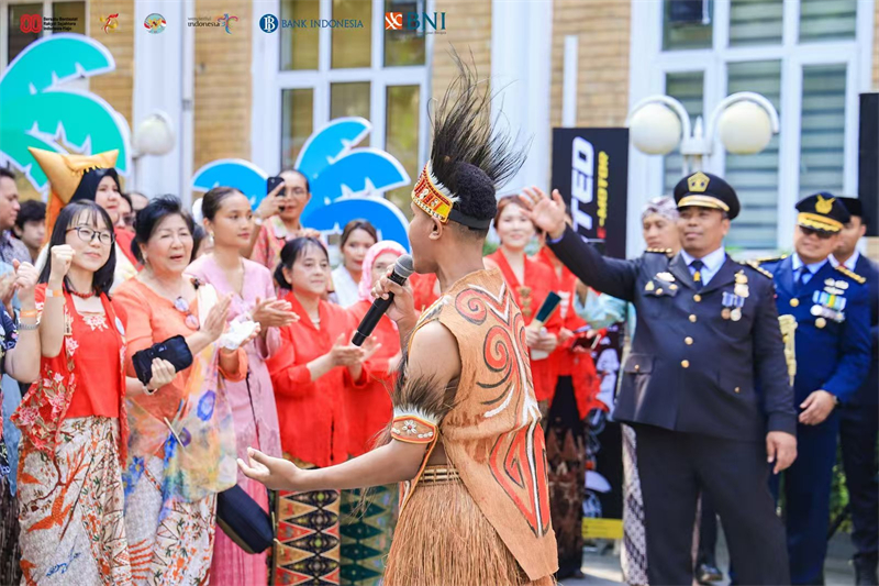2025年“印尼风情节”歌舞精彩纷呈。印尼驻华大使馆供图