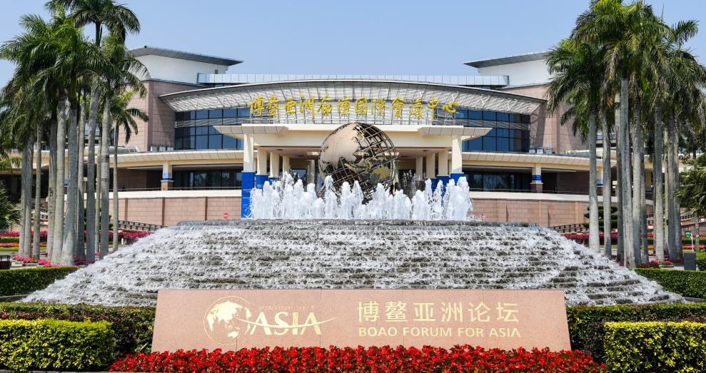 这是3月25日拍摄的博鳌亚洲论坛国际会议中心外景。新华社记者 杨冠宇 摄