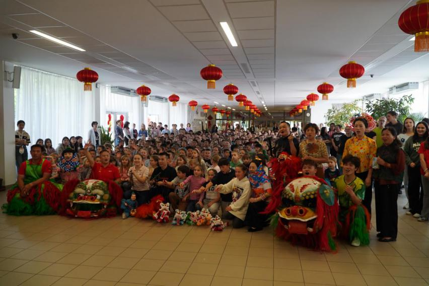 活动现场。中国驻匈牙利大使馆供图